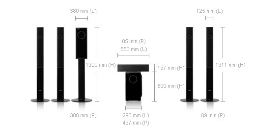 Samsung HT-TXQ120 Home Theater System – image 2