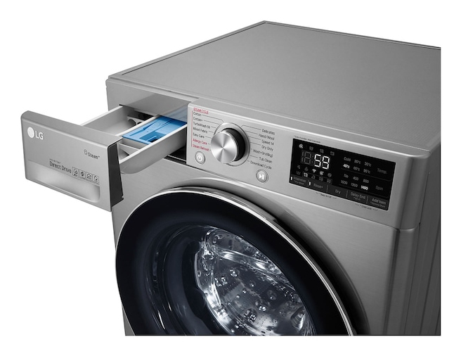 LG WSV1107XMT washer dryer Freestanding Front-load Stainless steel – image 5