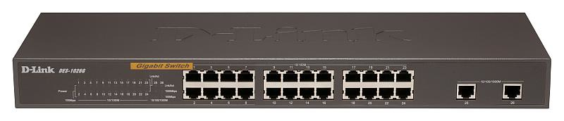 D-Link DES-1026G network switch Unmanaged L2 Black – image 2