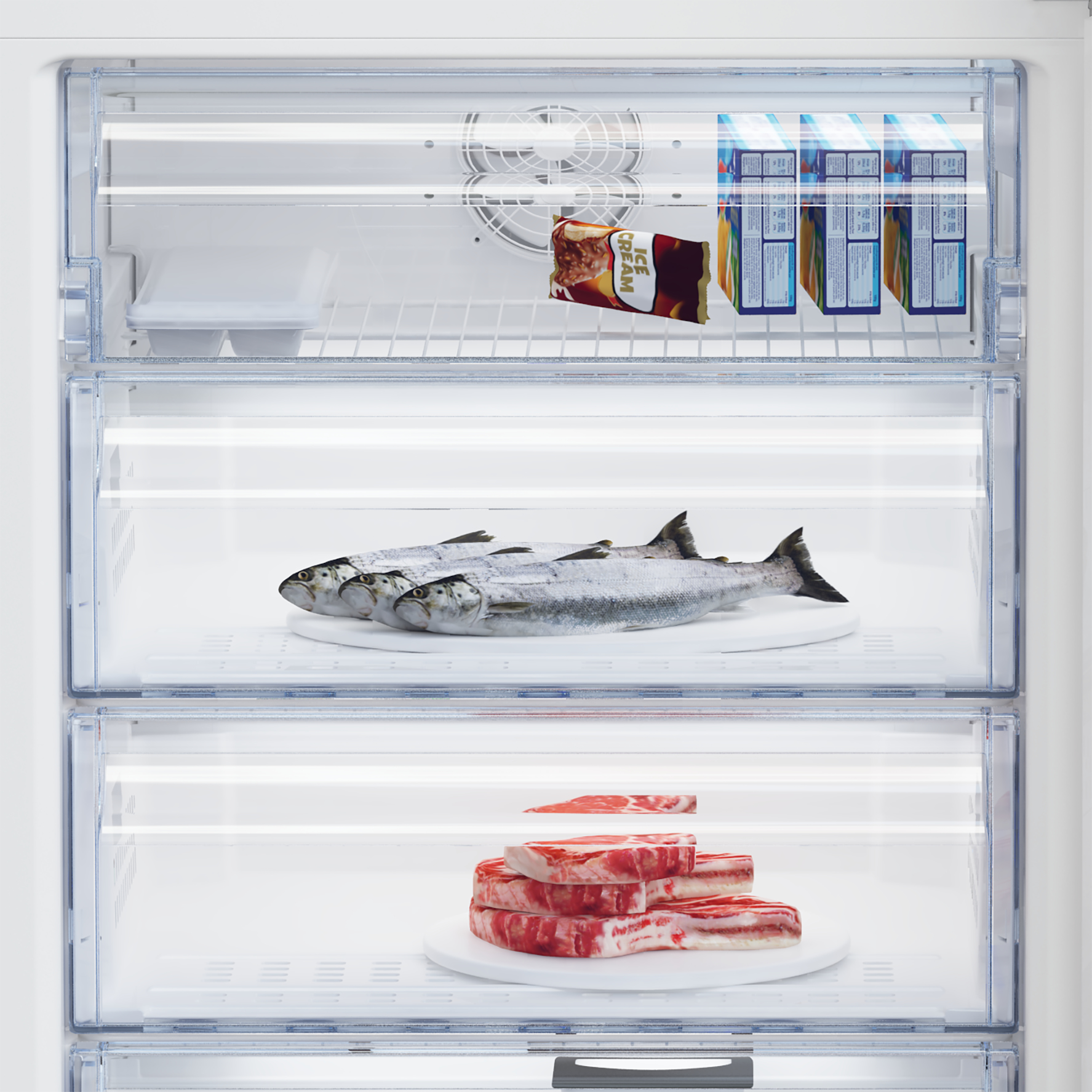 Beko CFG4790S Freestanding Frost Free Fridge Freezer with Freezer Guard – image 6