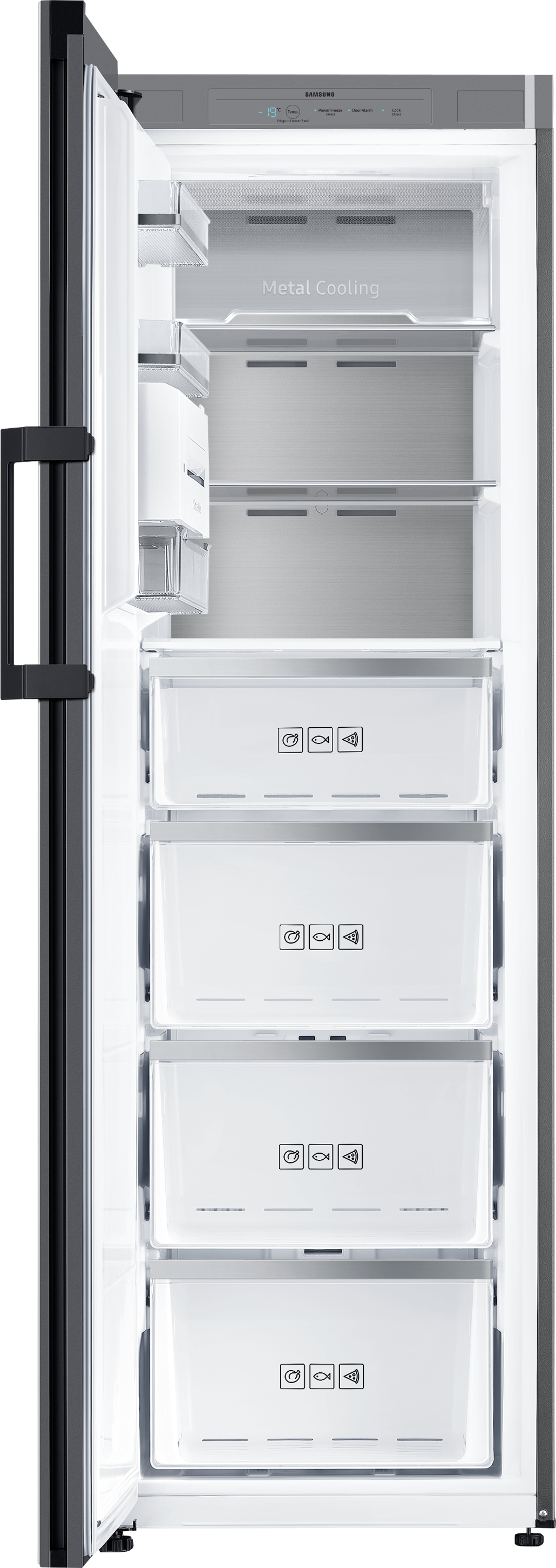 Samsung RZ32A748539/EG fridge Freestanding Beige – image 2