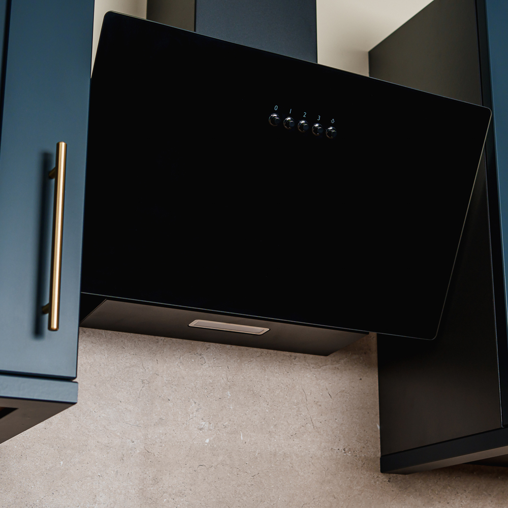 CDA SCAG60BL cooker hood Wall-mounted Black 300 m³/h – image 3