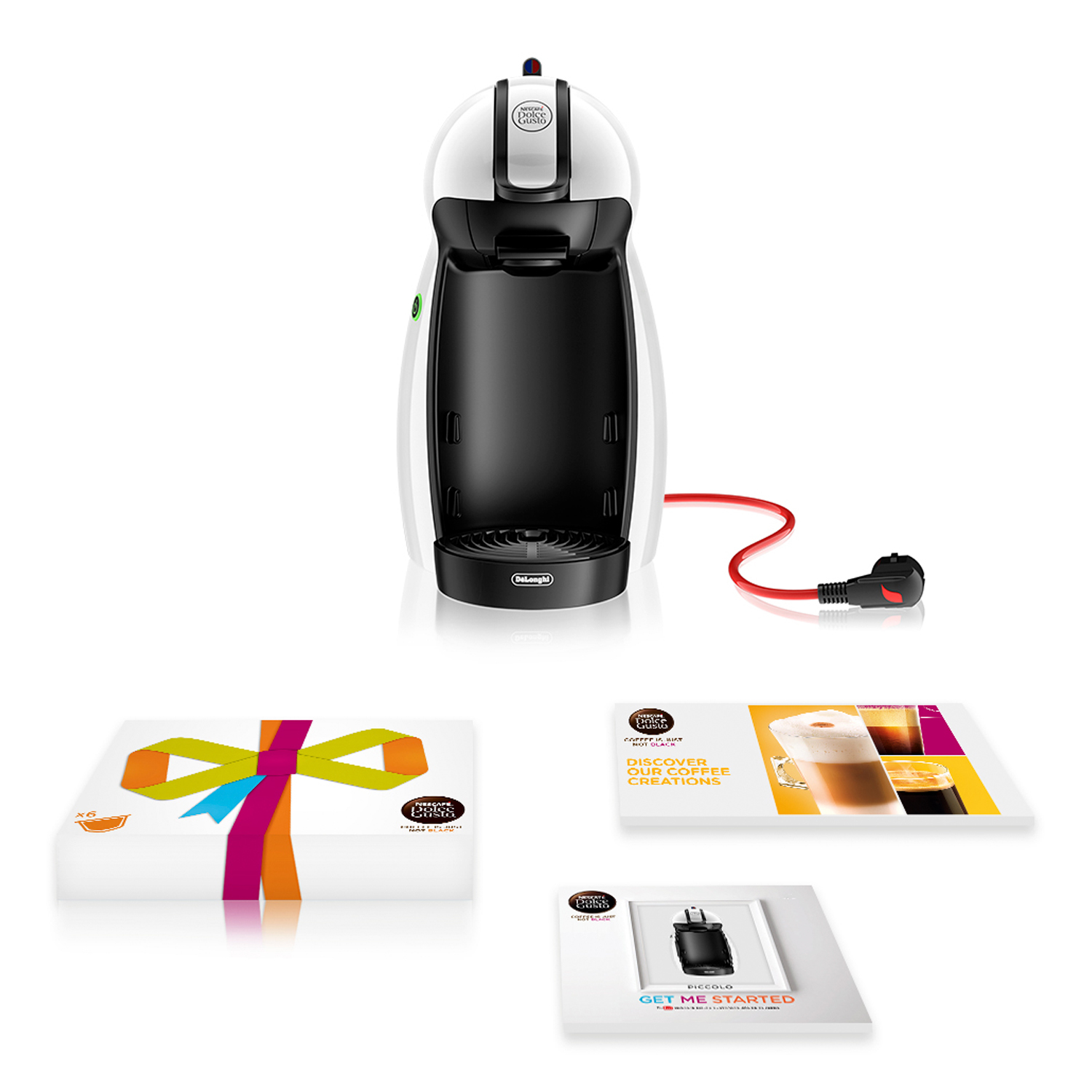 De’Longhi Piccolo EDG100.W Semi-auto Capsule coffee machine – image 7