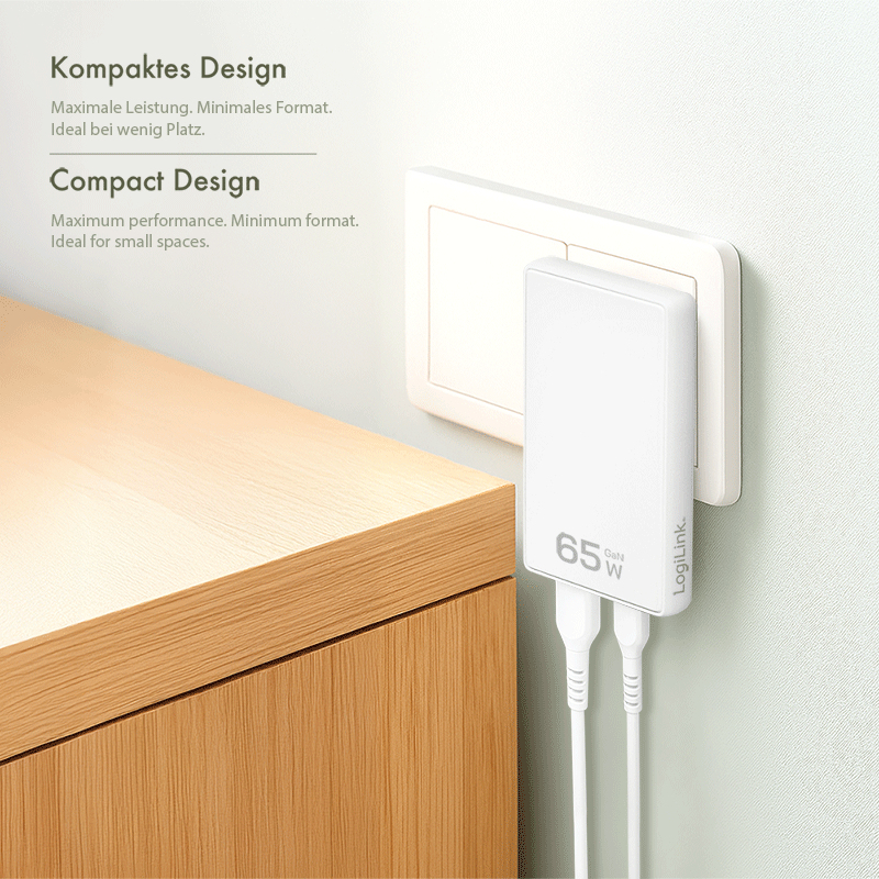 LogiLink PA0368 mobile device charger Universal White AC Fast charging Indoor – image 3