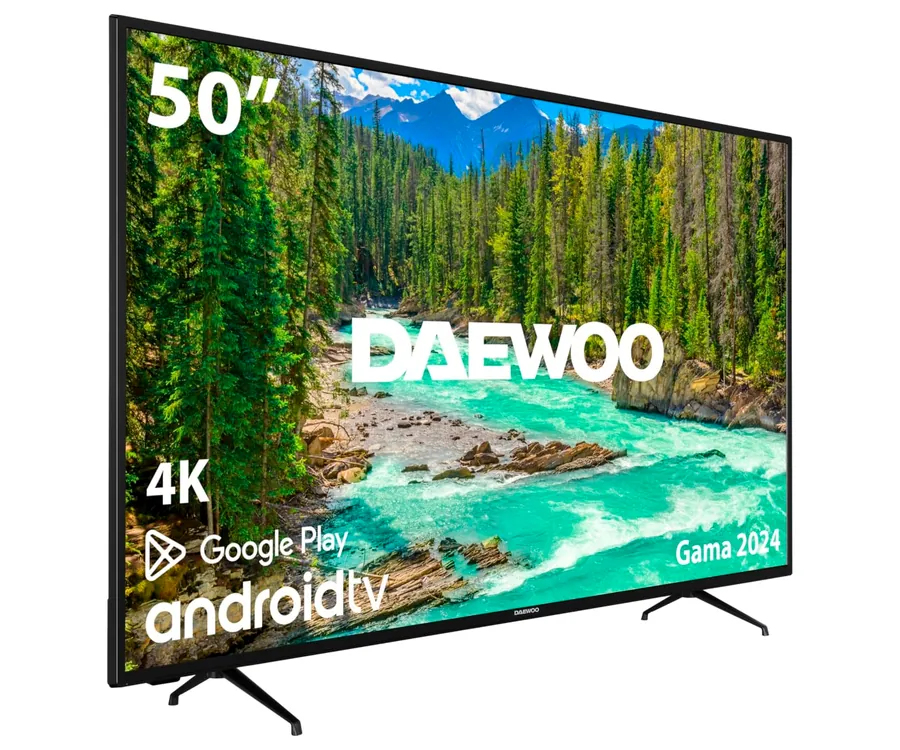 Téléviseur Android Daewoo D50DM54UANS 50 DLED UltraHD 4K Dolby Vision — photo 1