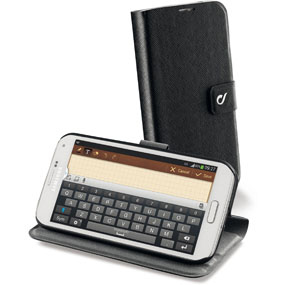 Cellularline VISIONSLGALS5BK mobile phone case Folio Black