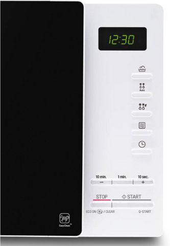 LG MS2354JAS microwave White Countertop – image 4