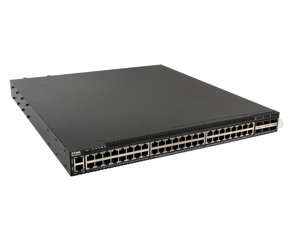 D-Link 48-port 10GBase-T Layer 3 Stackable – image 2
