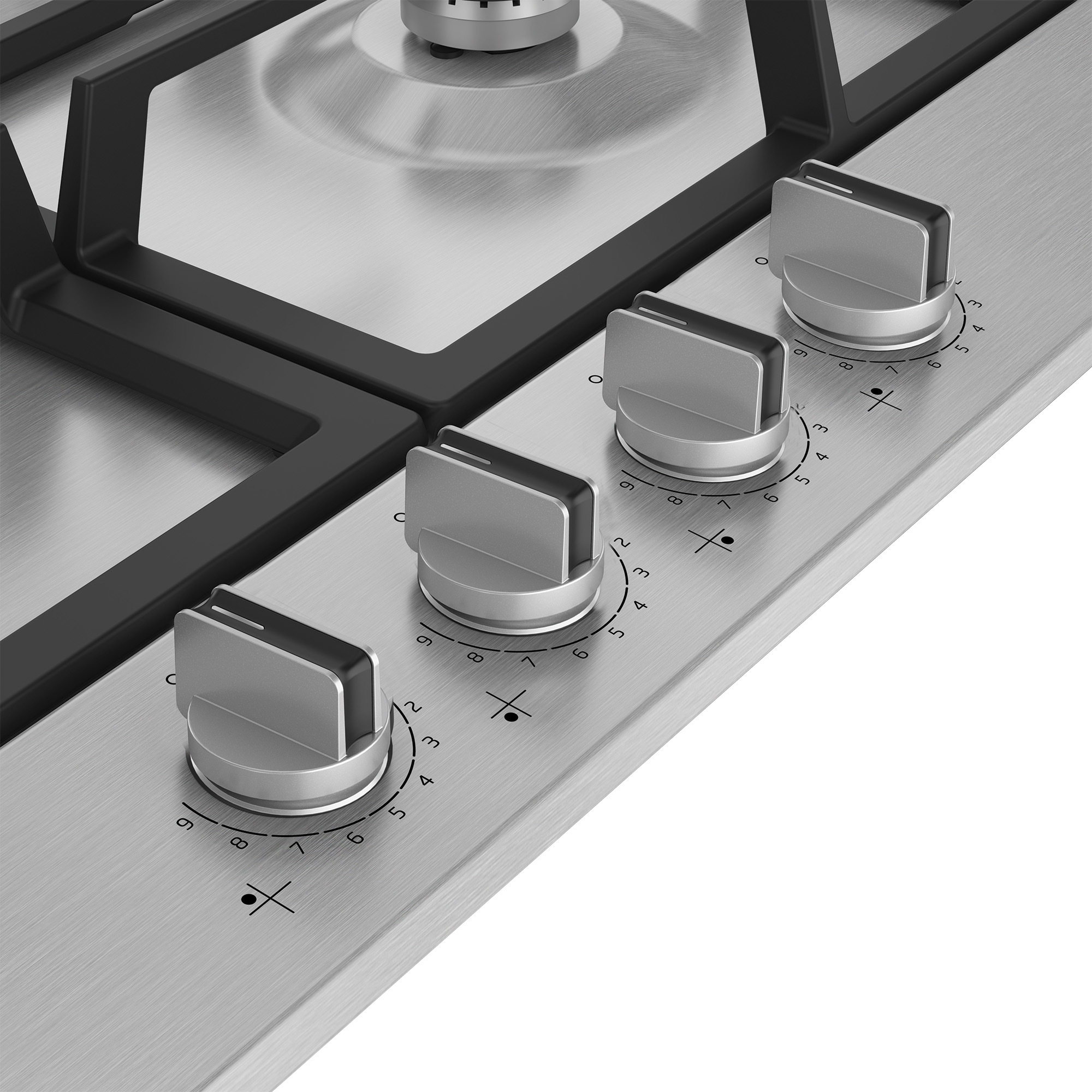 Beko HIAG64325SX 60cm Front Control Gas Hob – image 6