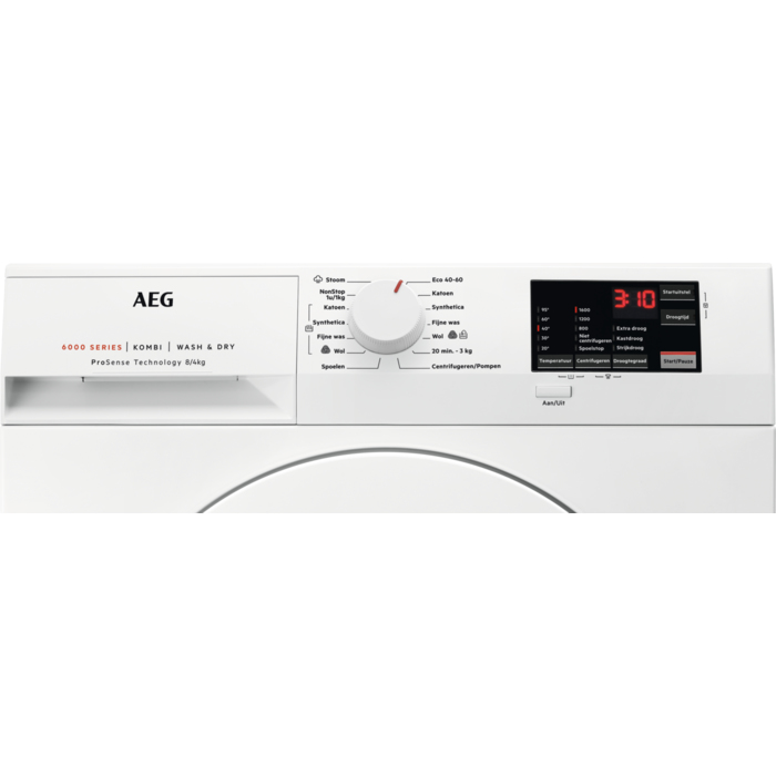 AEG L6WB86JW washer dryer Freestanding Front-load White – image 6