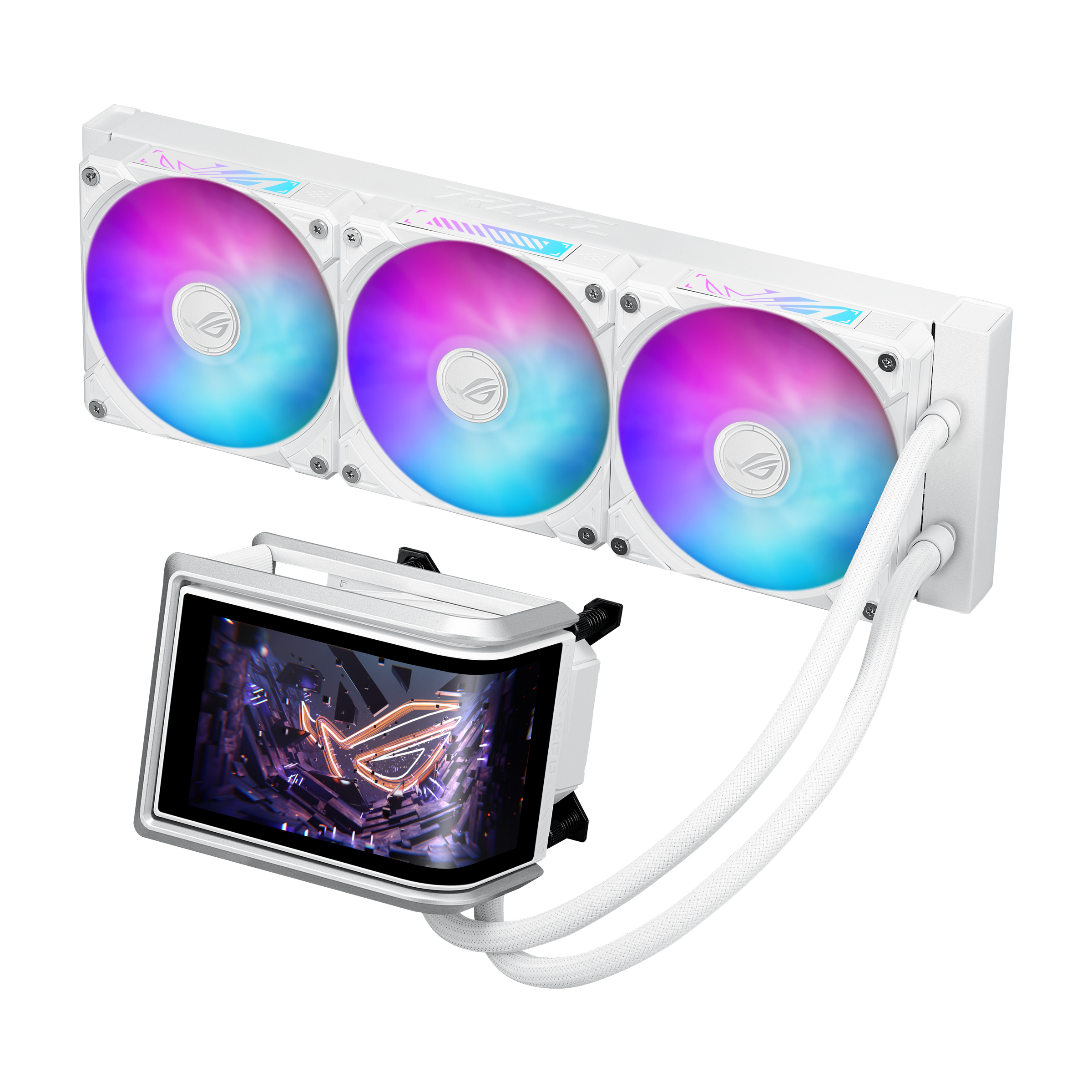 Asus WAK ROG RYUO IV 360 ARGB WHT Wasserkühler
