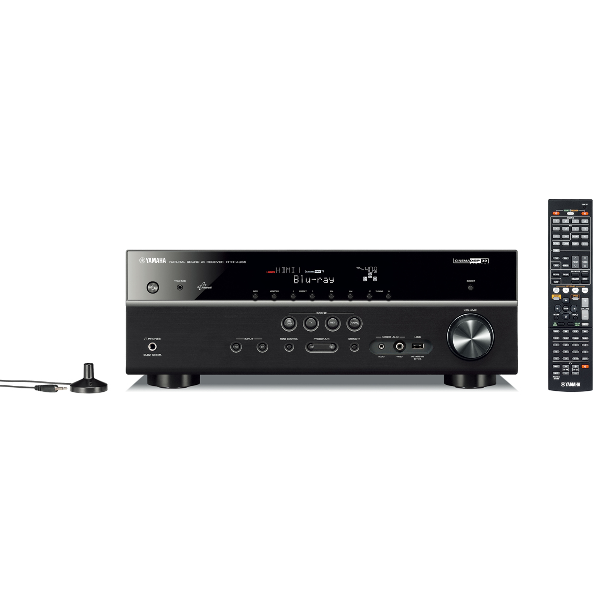 Yamaha HTR-4065 80 W 5.1 channels 3D Black – image 1