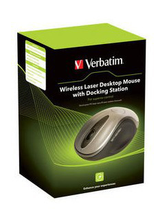 Verbatim Wireless Laser Desktop Mouse with Docking Station – image 7