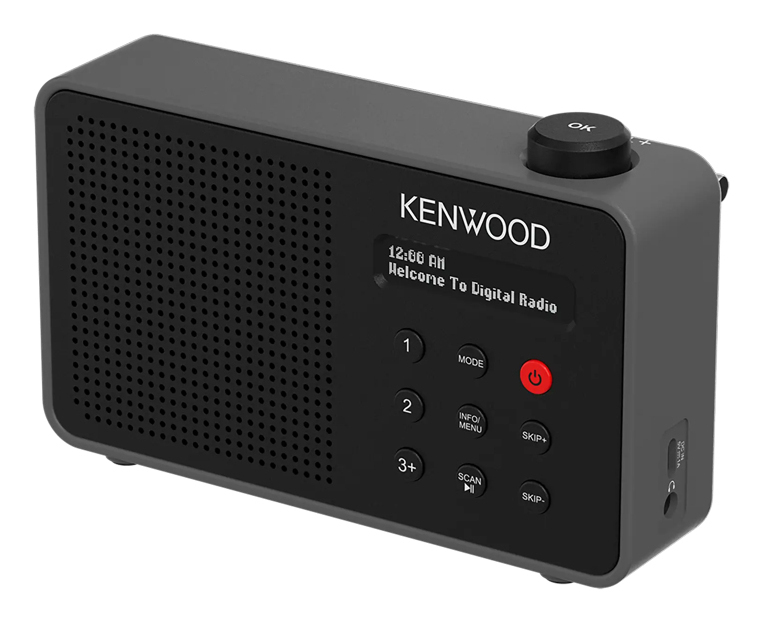 Kenwood CR-M25DAB-B radio Portable Digital Black – image 7