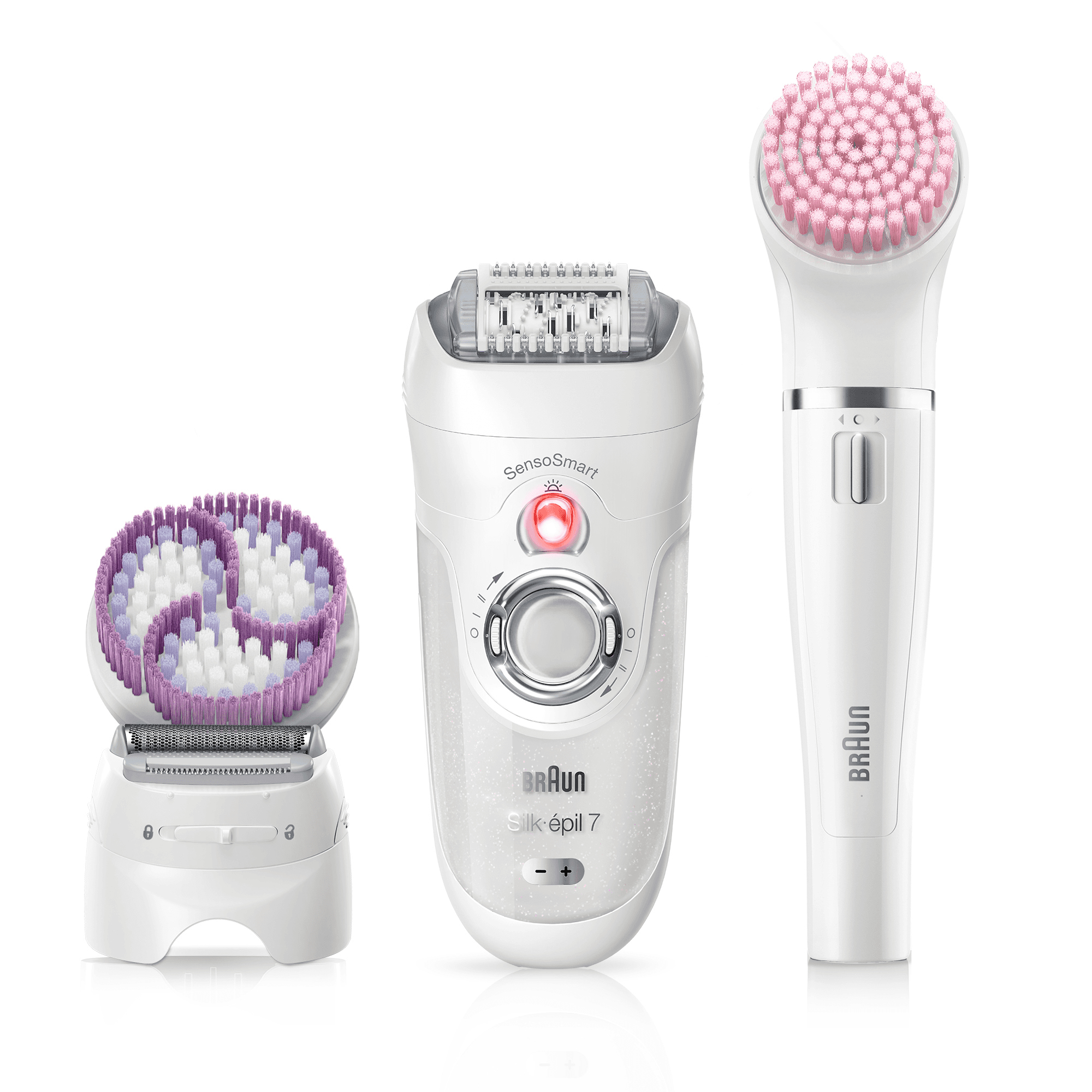 Braun Silk-épil 7 Silk-épil Beauty Set 7 7-885 Professional 5-in-1 Cordless Wet & Dry Hair Removal - Epilator, Shaver, Exfoliator, Face Cleanser – image 2