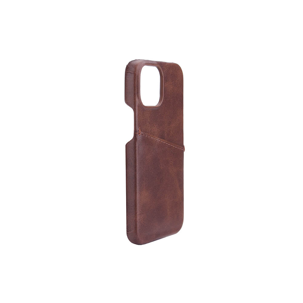 Onsala Mobile Cover Brown with Cardpocket iPhone 13 Mini – image 3