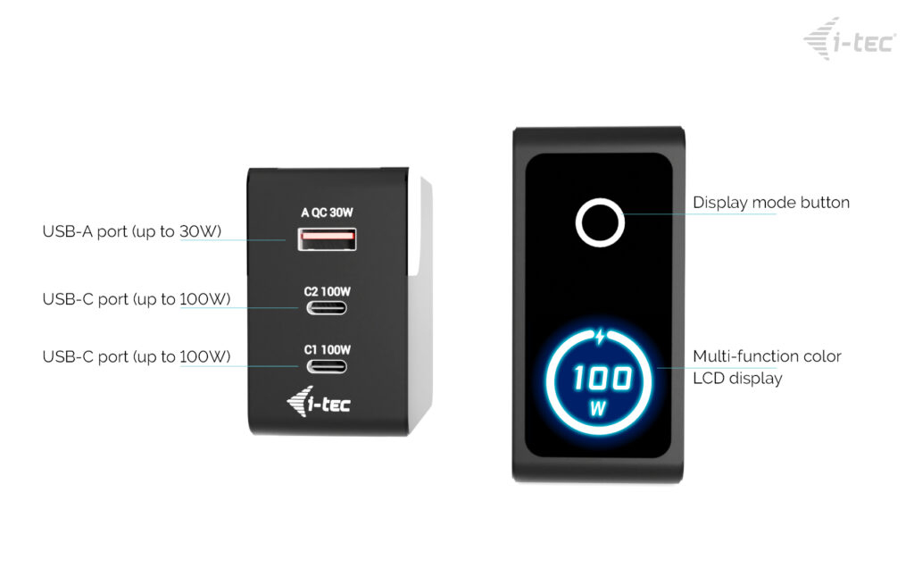 i-tec 100W Intelligent Multiport USB Charger – image 5