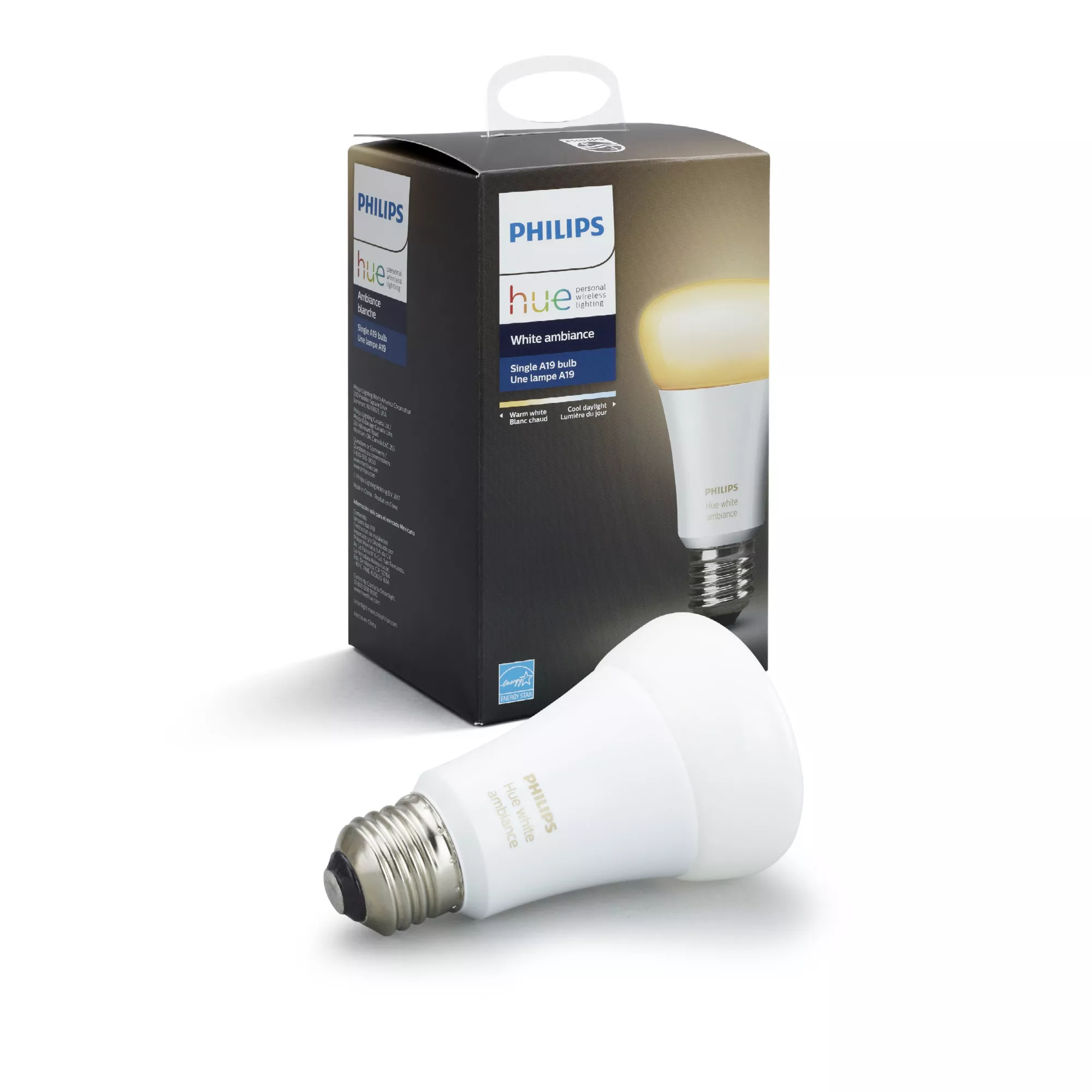 Philips by Signify Philips Hue White ambience 046677530273 smart lighting Smart bulb Bluetooth/Zigbee