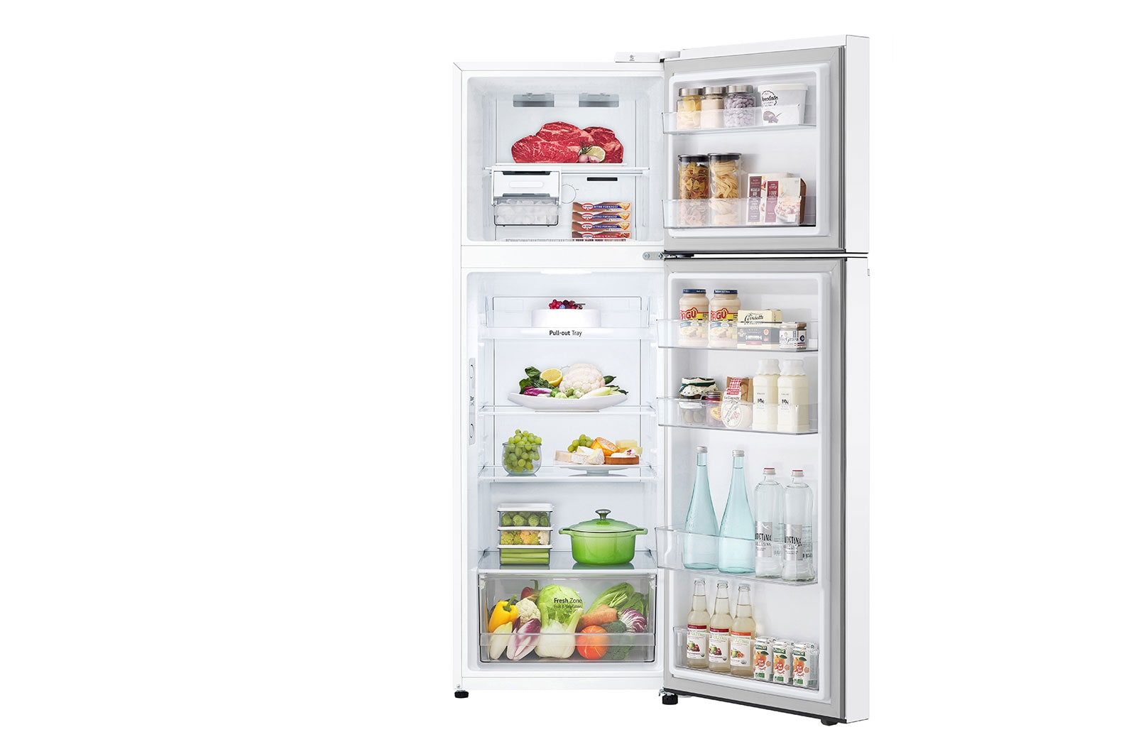 LG GTBV38SWGKD fridge-freezer Freestanding – image 4