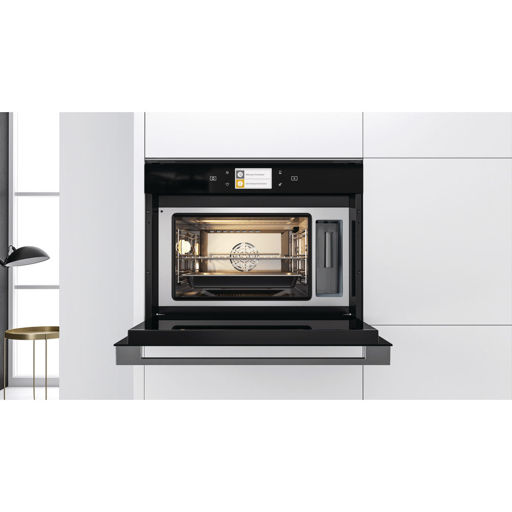Whirlpool W11MS180 Small Black, Stainless steel Touch – image 3