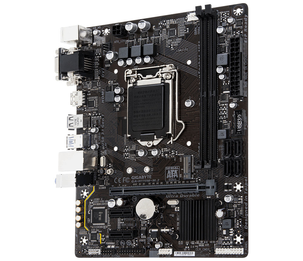 GIGABYTE GA-H110M-M.2 (rev. 1.0) – image 3