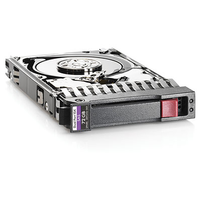 HP 72GB hot-plug single-port SAS hard disk drive