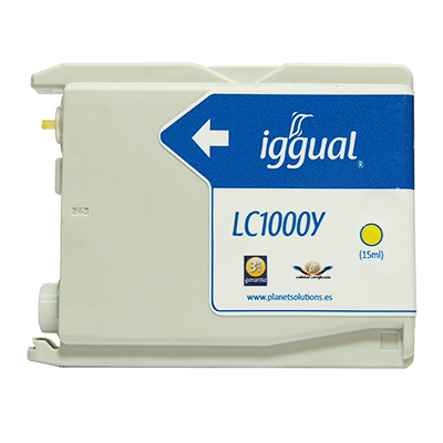 iggual PSILC1000Y ink cartridge Extra (Super) High Yield Yellow – image 2