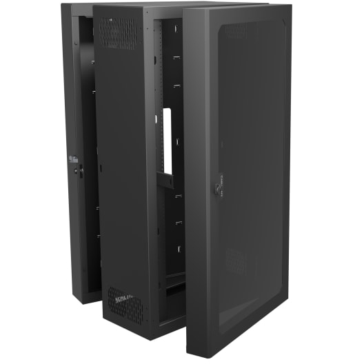 Middle Atlantic CWR-26-21PD4 rack cabinet 26U Wall mounted rack Black – image 1