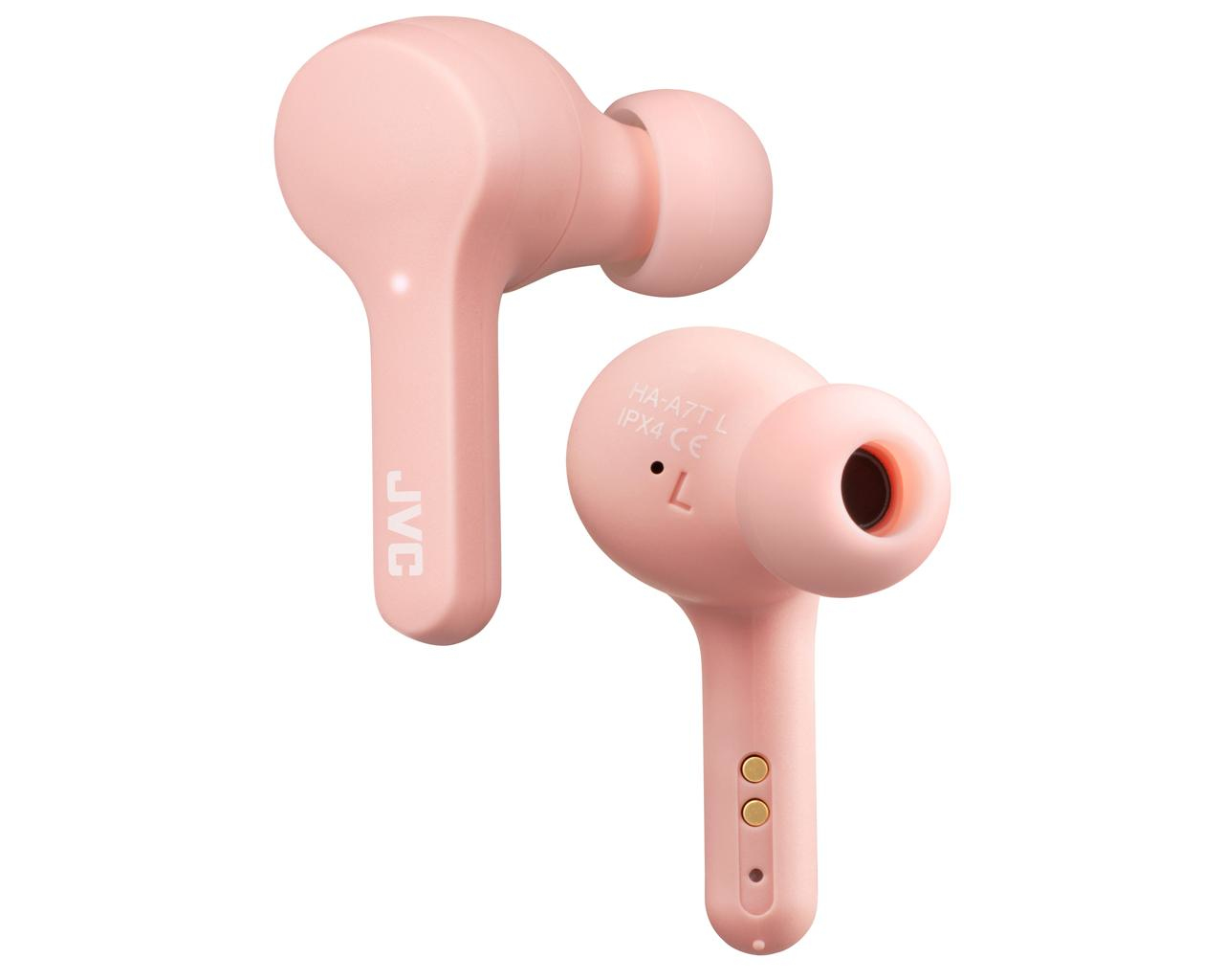 JVC HA-A7T-P-U headphones/headset True Wireless Stereo (TWS) In-ear Calls/Music Bluetooth Rose – image 2