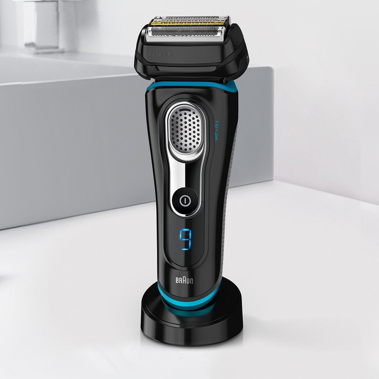 Braun 9242S Foil shaver Black, Blue – image 3