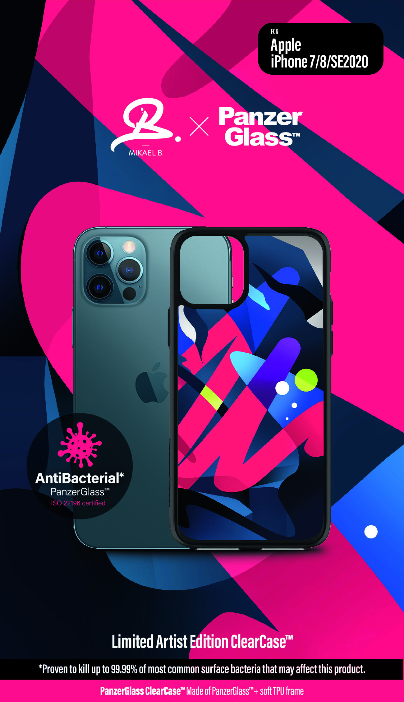 PanzerGlass ® ClearCase™ iPhone 7 | 8 | SE 2020 - Mikael B Limited Artist Edition – image 9