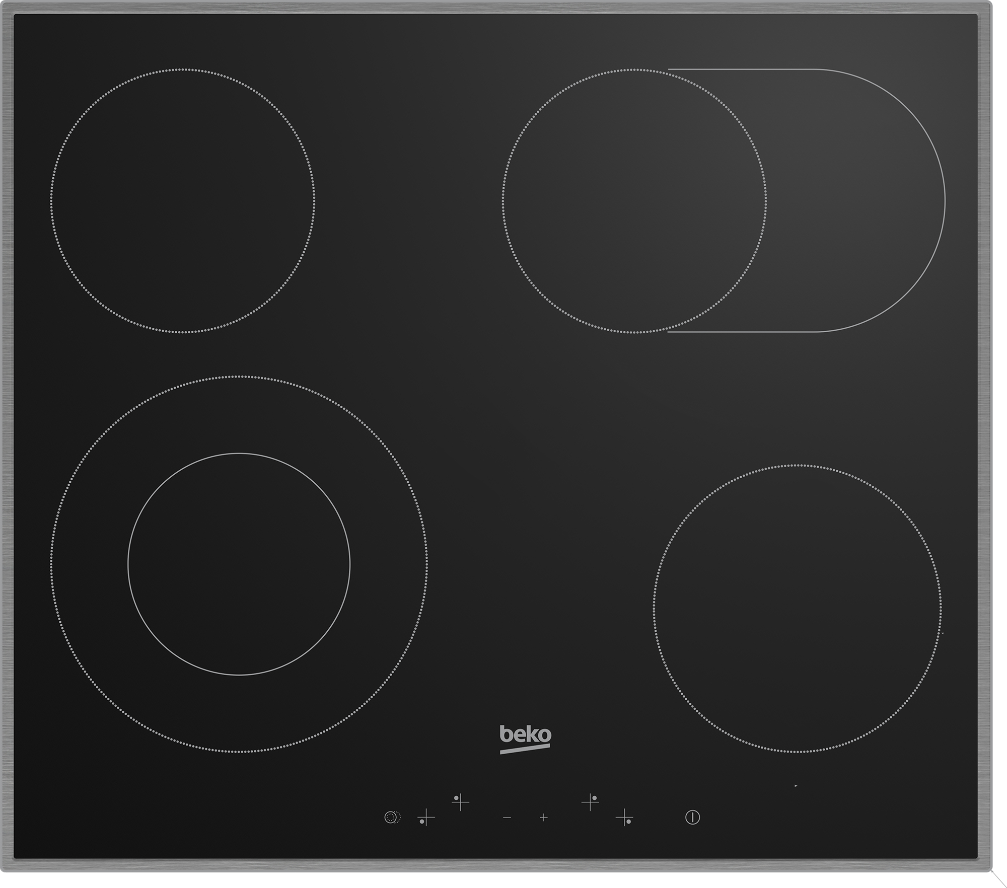 Beko EB 9741 XHL - autarkes Glaskeramik Kochfeld — vue 1 sur 5