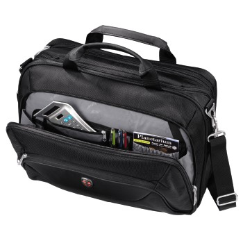 Hama Deluxe 39.6 cm (15.6") Messenger case Black – image 4