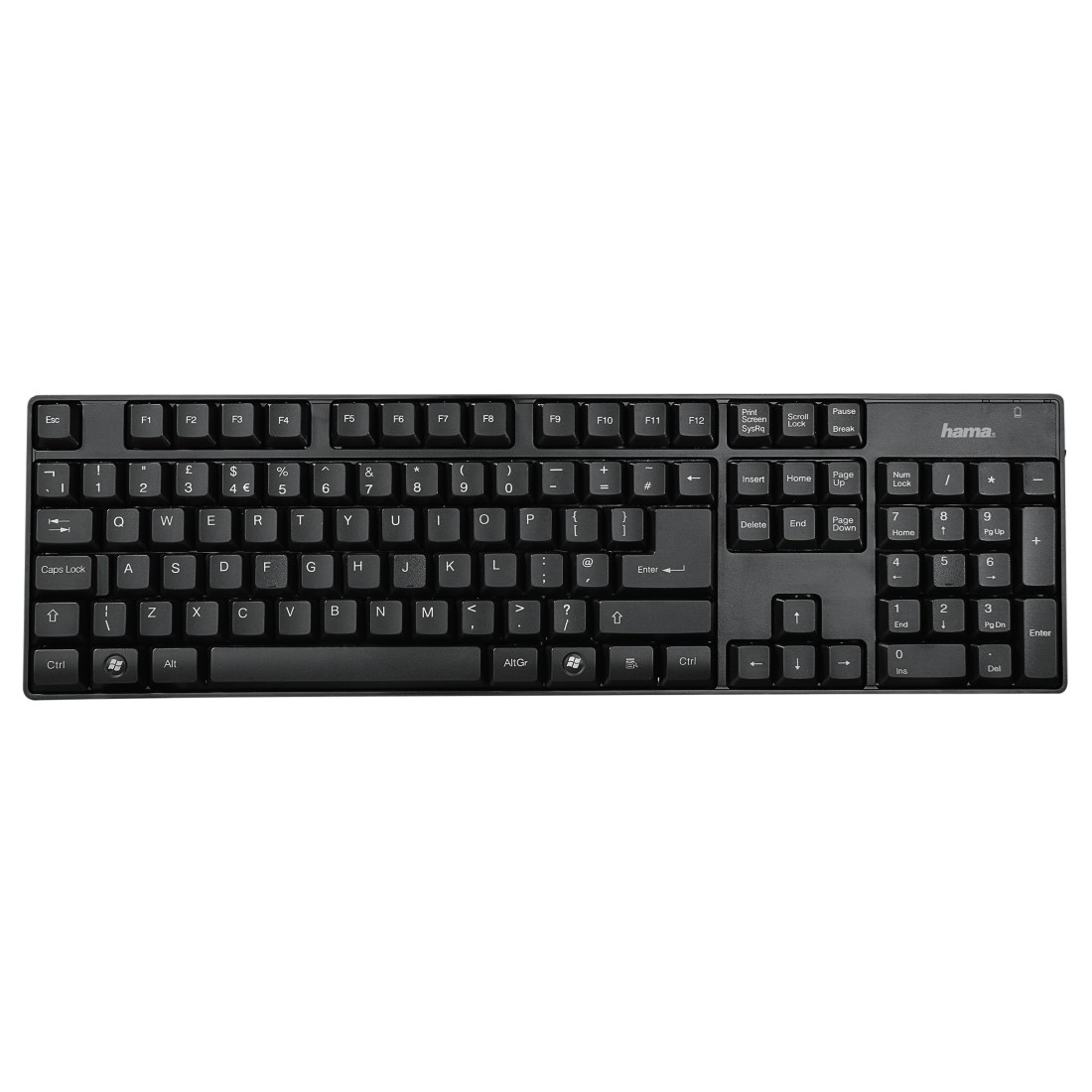 Hama 73053817 keyboard RF Wireless QWERTY English Black – image 2