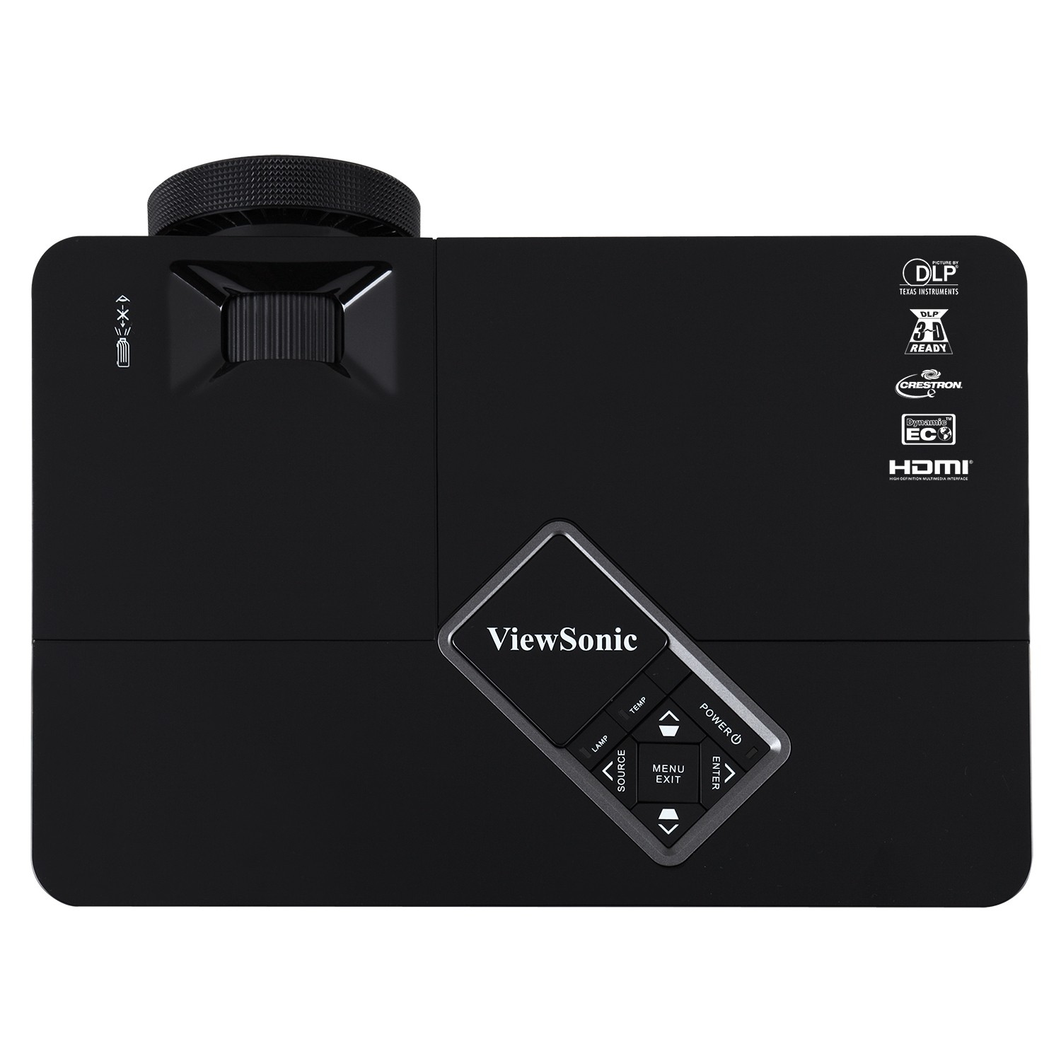 Viewsonic PJD6345 data projector Standard throw projector 3500 ANSI lumens DLP XGA (1024x768) Black – image 4