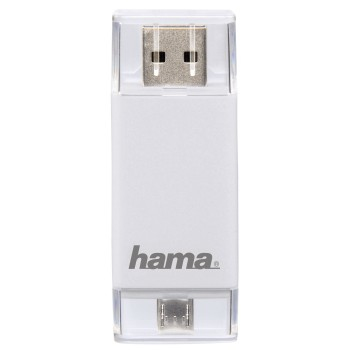 Hama 00123949 card reader USB 2.0 White – image 2