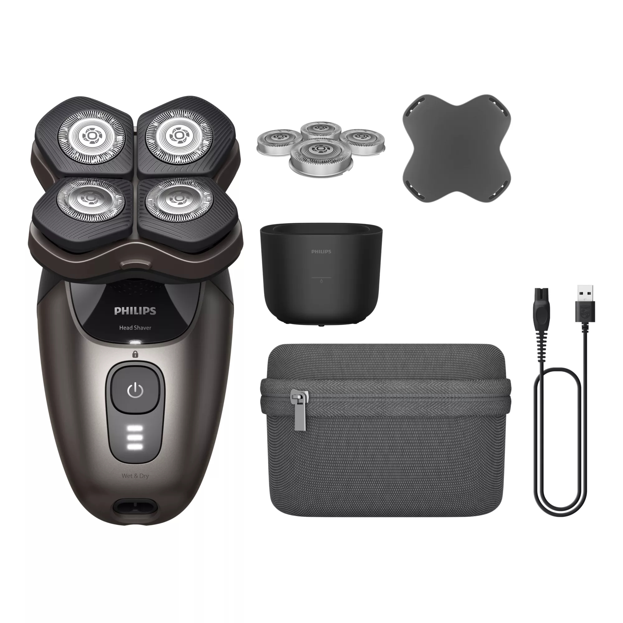 HS9980/16 body groomer/shaver Grey