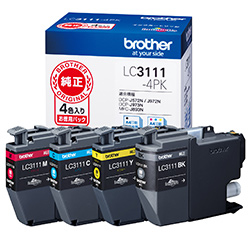 Brother LC3111-4PK ink cartridge Original Black, Cyan, Magenta, Yellow