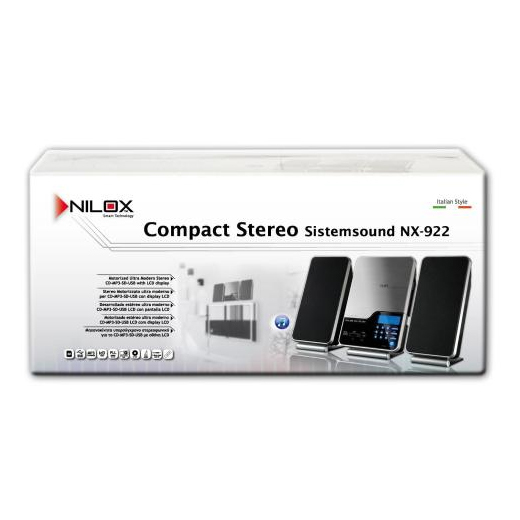 Nilox 13NXSTMOMS002 home audio system Home audio mini system – image 3