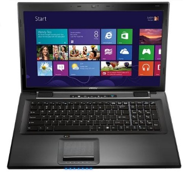 MSI Classic CR700M-097FR Intel® Pentium® B970 Laptop