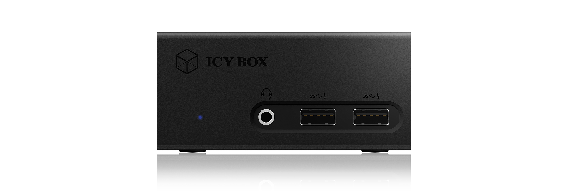 ICY BOX IB-DK2401AC Wired USB 3.2 Gen 1 (3.1 Gen 1) Type-A Black – image 2