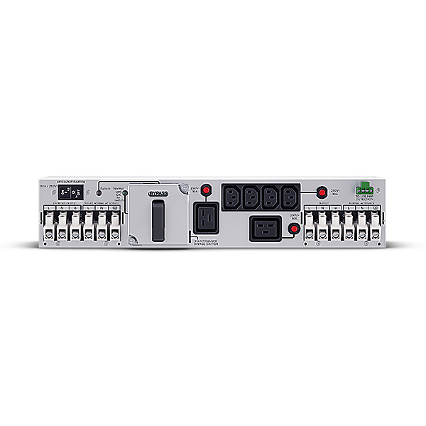 CyberPower MBP63AHVHW62U power distribution unit (PDU) 6 AC outlet(s) 2U Black, Silver – image 2