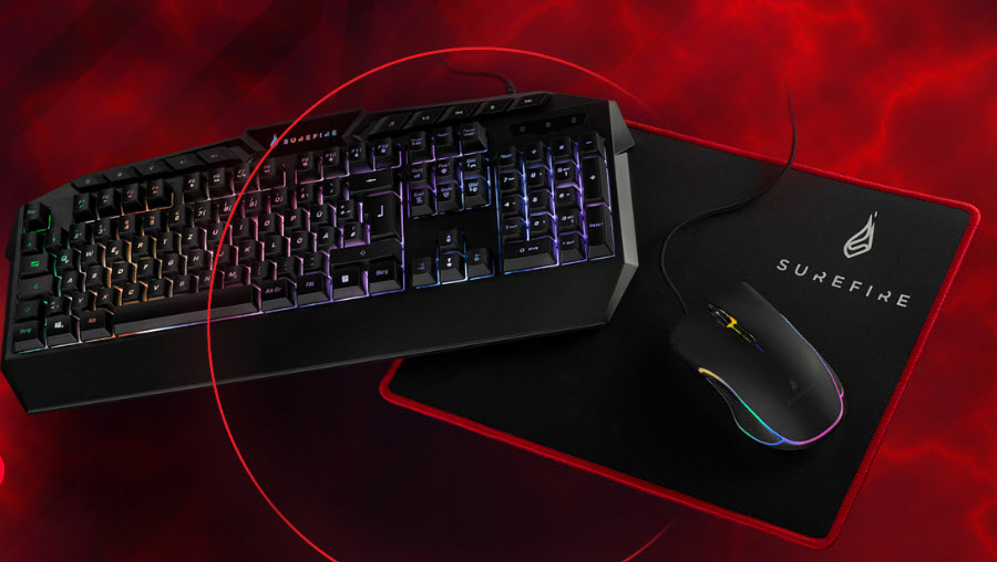 Verbatim 48826 keyboard Mouse included Gaming USB QWERTY English Black