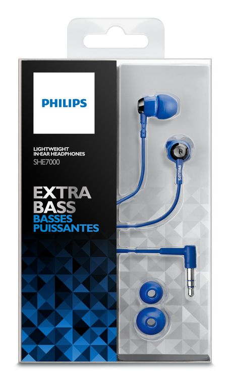 Philips SHE7000BL/28 headphones/headset Wired In-ear Blue – image 2