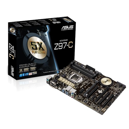 ASUS Z97-C Intel® Z97 LGA 1150 (Socket H3) ATX – image 1