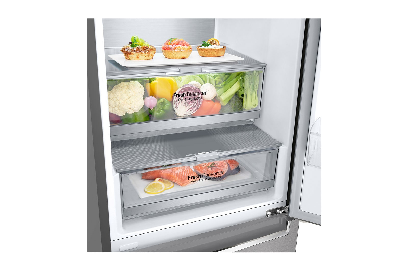 LG GBB72MBVGN fridge-freezer Freestanding – image 6