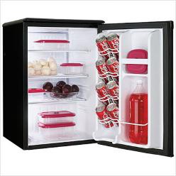 Haier HSR17B combi-fridge Freestanding Black – image 2