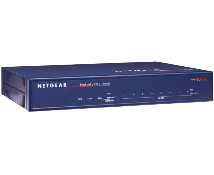 NETGEAR ProSafe VPN Firewall 50 & 8x 10/100 Switching Ports