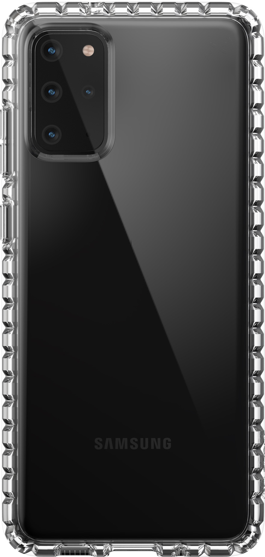 Speck Presidio Perfect Clear - with Impact Geometry - Samsung Galaxy S20 Plus Clear – image 7