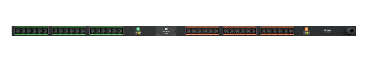 Vertiv Geist MN01X4B1-36CF18-3TL6A0A10-S power distribution unit (PDU) 36 AC outlet(s) 0U Black